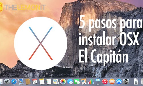 5 pasos para instalar El Capitan