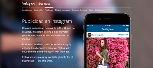 Crear anuncios en Instagram