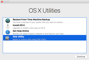 Utilities OSX
