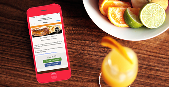 Social WiFi con Checkin de Facebook para WiFi gratis