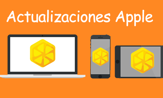 Apple actualiza OSX,iOSX,TVOS y WatchOS