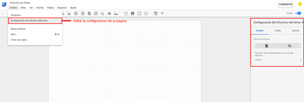 Google Data Studio - Editar estilo del informe Google Data Studio - Editar estilo del informe