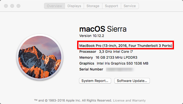 Modelo compatible MacOs High Sierra Macs modelo compatibles