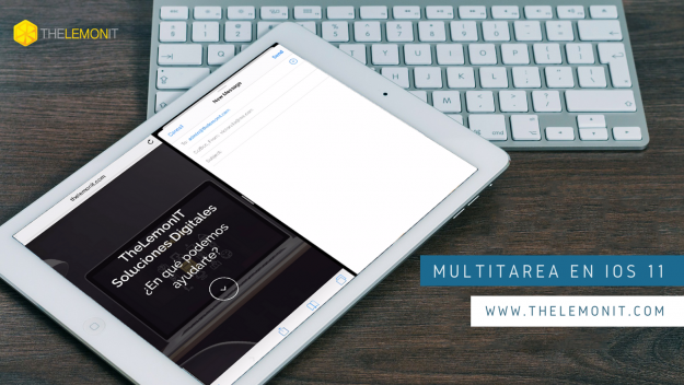 Función multitarea en ipad – Video Tutorial Thelemonit Video tutorial función multitarea con IOS 11 - TheLemonIT