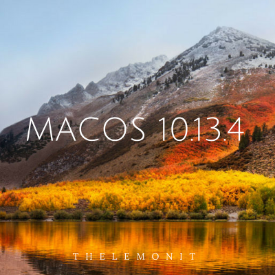 High Sierra 10.13.4