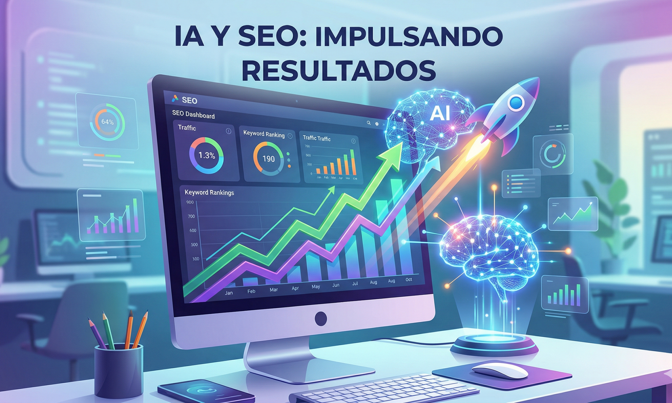 IA y SEO: Impulsando Resultados - Inteligencia Artificial para mejorar el posicionamiento web
